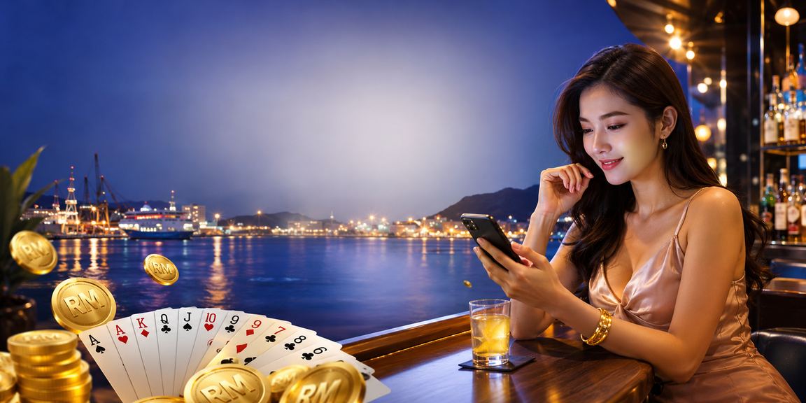 Pemain Malaysia menikmati permainan rummy dalam talian di platform 13th dengan paparan kad yang jelas